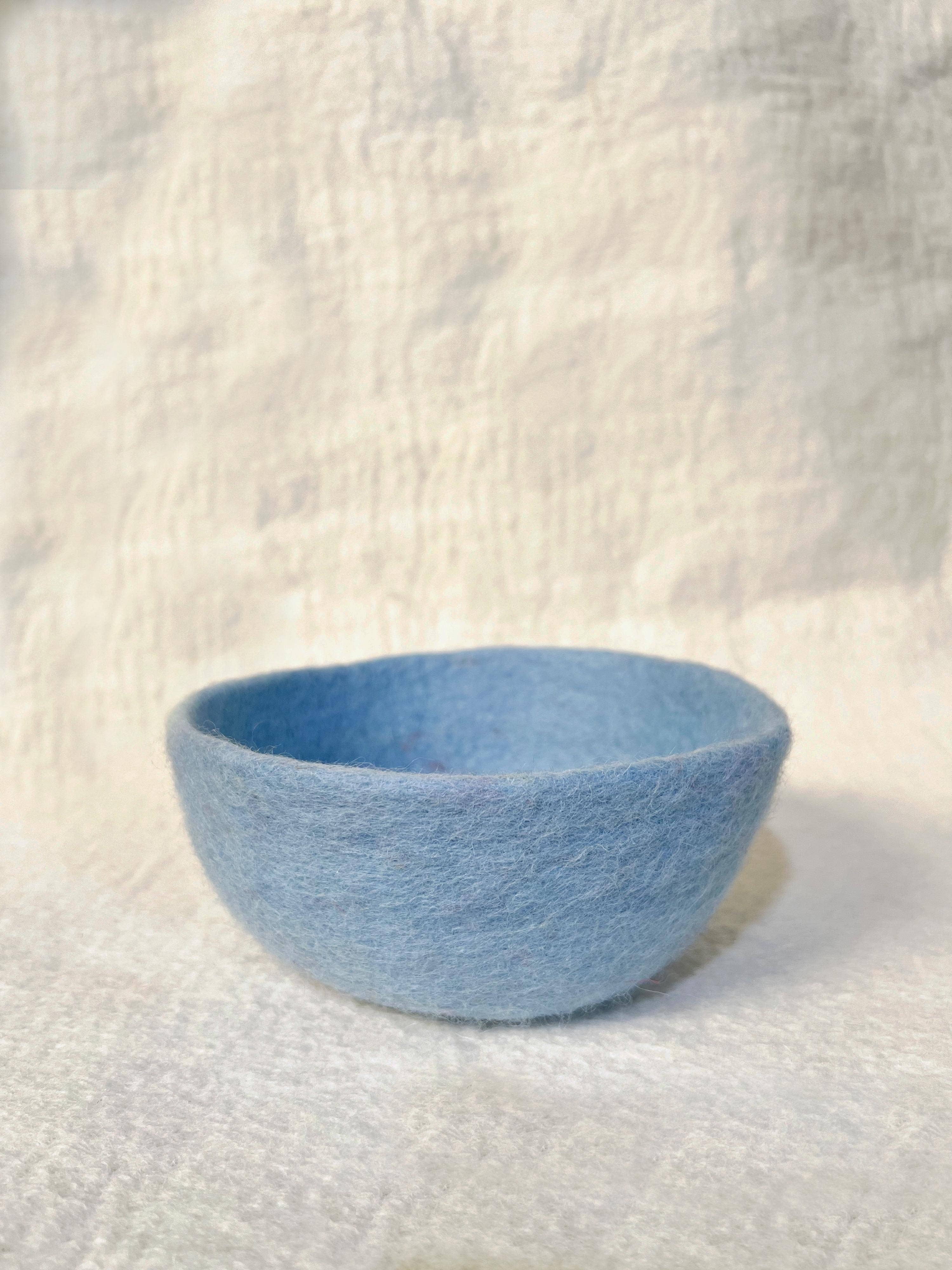 Fibres of Life - Wool & Felt - Wholesale Decorative Plate/Dish/Bowl - Felt Bowl Pastels-Small | Wool Felt Bowl | Catchall Bowls11