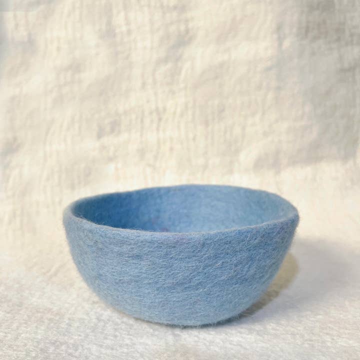Fibres of Life - Wool & Felt - Wholesale Decorative Plate/Dish/Bowl - Felt Bowl Pastels-Small | Wool Felt Bowl | Catchall Bowls11