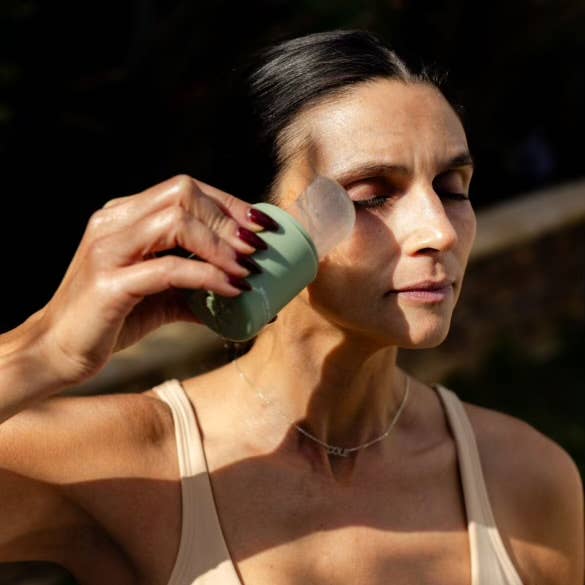 Beige Cryo Facial Ice Pop – Everyday Luxury Skincare Tool for wholesale on Faire16