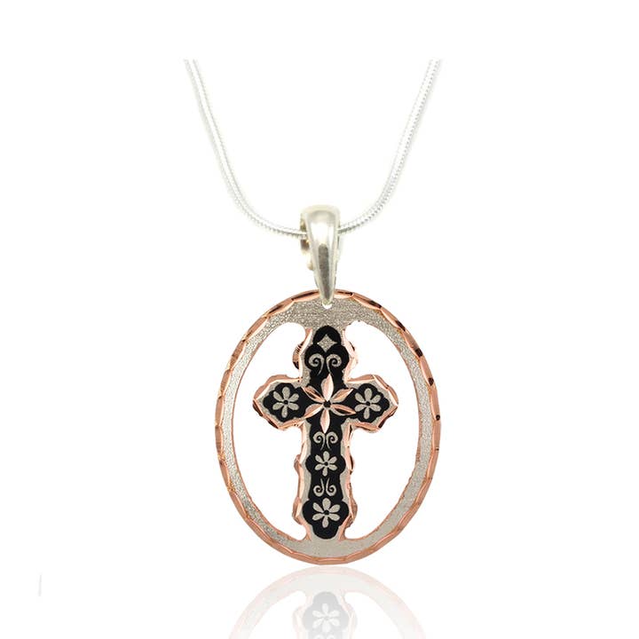 N 99 CROSS N 99 Classic Necklace for wholesale by COPPER ARTS INC.
