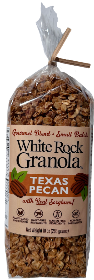 White Rock Granola - Wholesale Granola - White Rock Granola - 10 oz. bakery bag, multiple flavors18