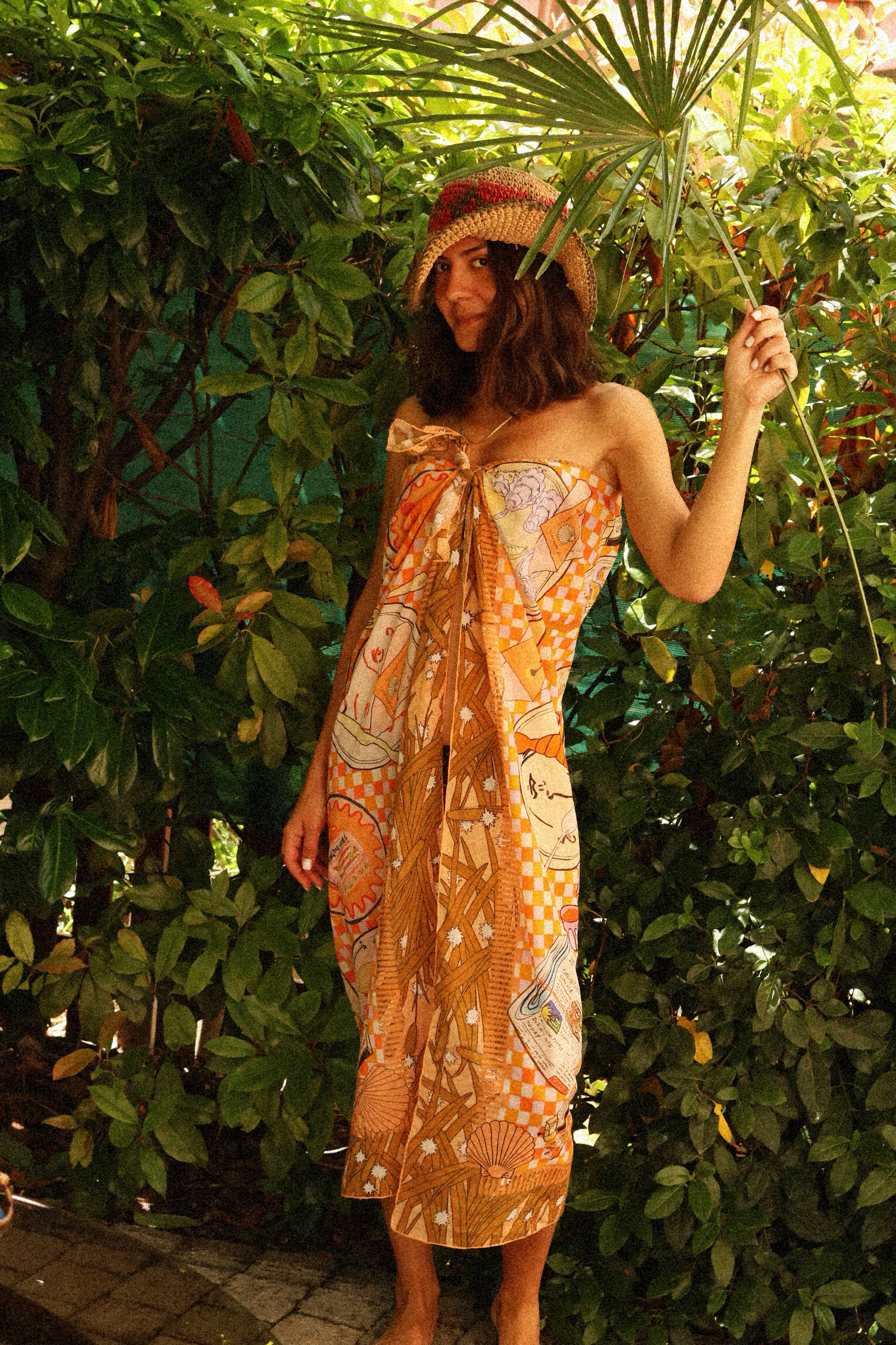 SOIE-MEME - Wholesale Scarf - Women's - Funday 100% Cotton Women's Scarf2