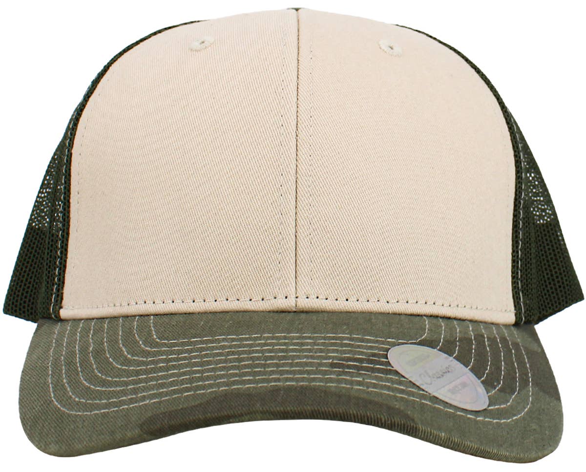 KBETHOS - Wholesale Trucker Hat - Unisex - CLASSIC 6 PANEL MESH BACK211