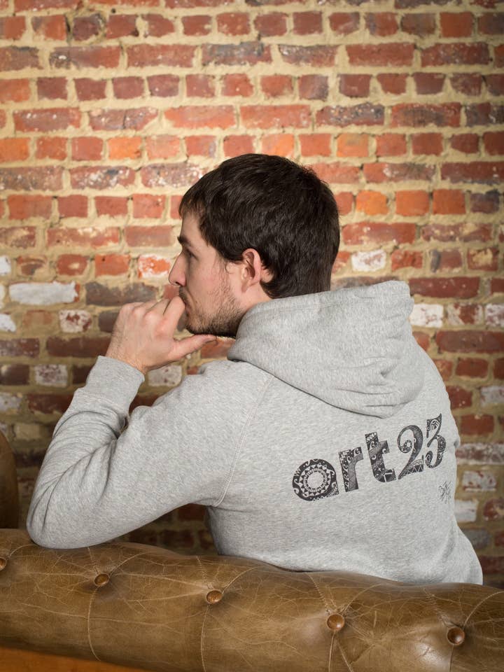 ART23 H sweatshirt with side pockets for wholesale by art-23