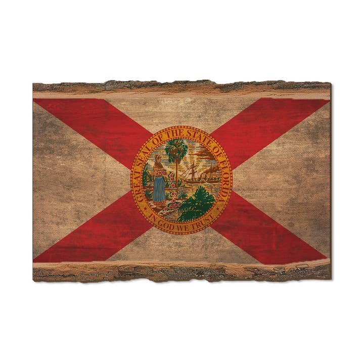 DaydreamHQ - Wholesale Flag - Florida State Flag - Live Edge