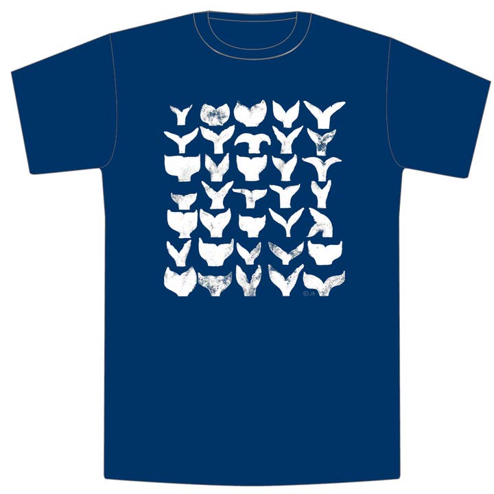 Camiseta unisex Whale Tails para venta al por mayor de Dia de Los Todos