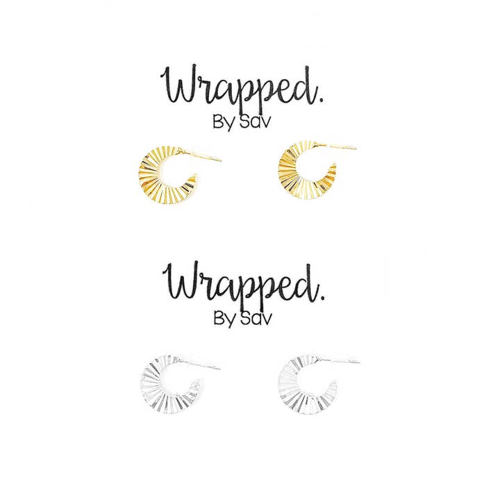 Huggies de media luna para venta al por mayor de Wrapped. By Sav