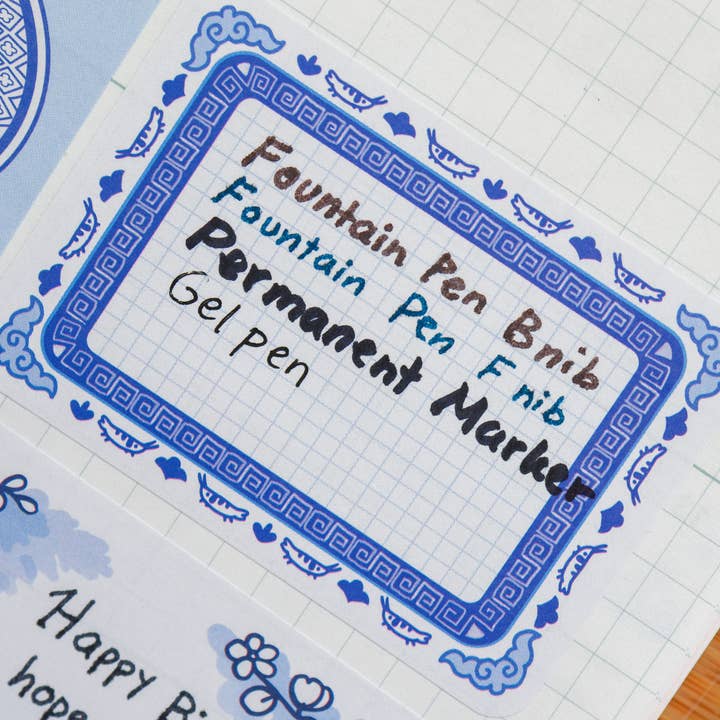 Thousand Skies - Vente Rubans adhésifs Washi - Étiquettes en rouleau - Porcelaine chinoise4