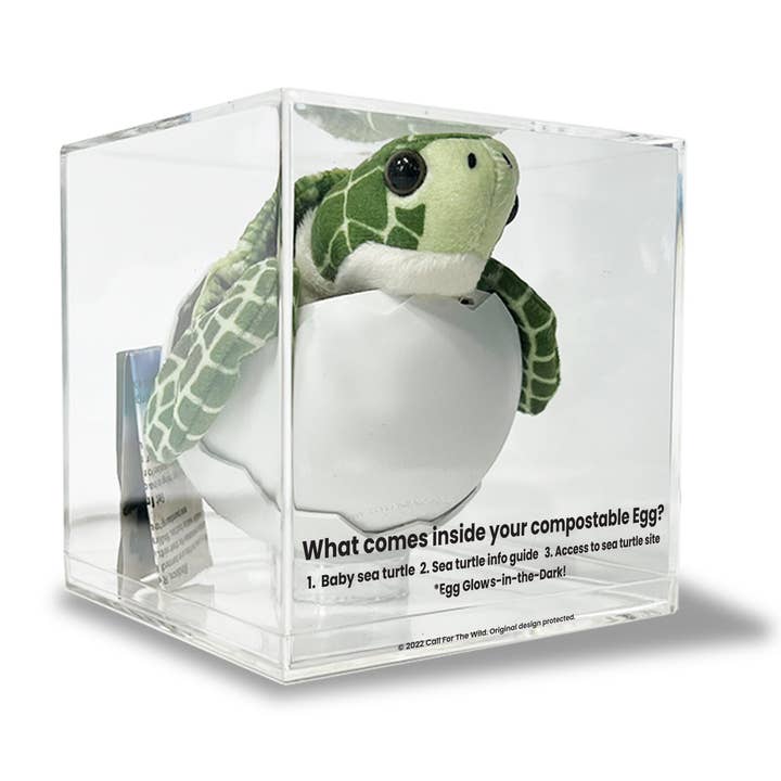 Call For The Wild - Wholesale Stuffed/Plush Toy - Kids & Baby - Sea Turtle Hatchling Example Display