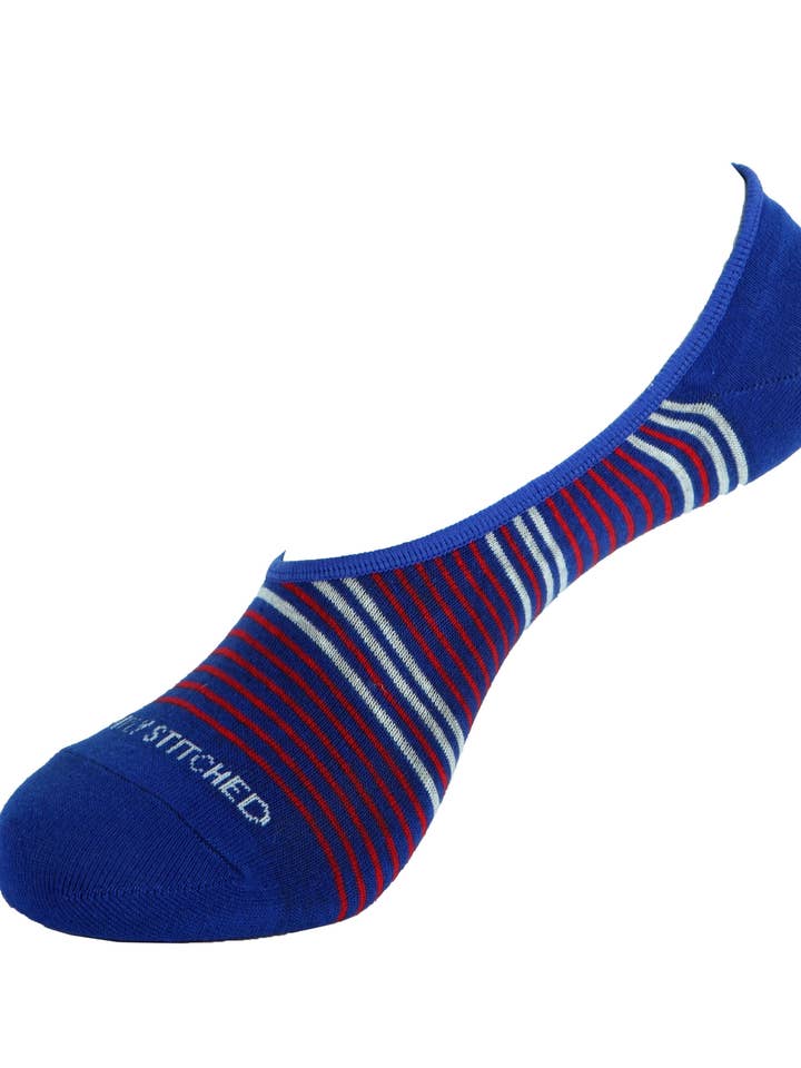 Railorad Stripe Ingen Vis Strømper for engroshandel hos Unsimply Stitched