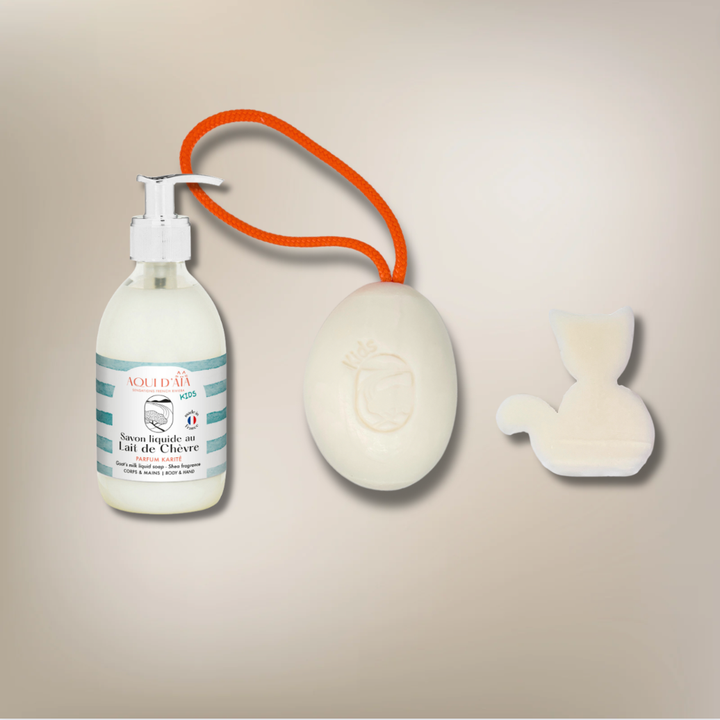 MAITRE SAVONITTO – Großhandel Bade- & Körperpflege-Set – Baby – Weihnachtsgeschenkbox Kinderkollektion1