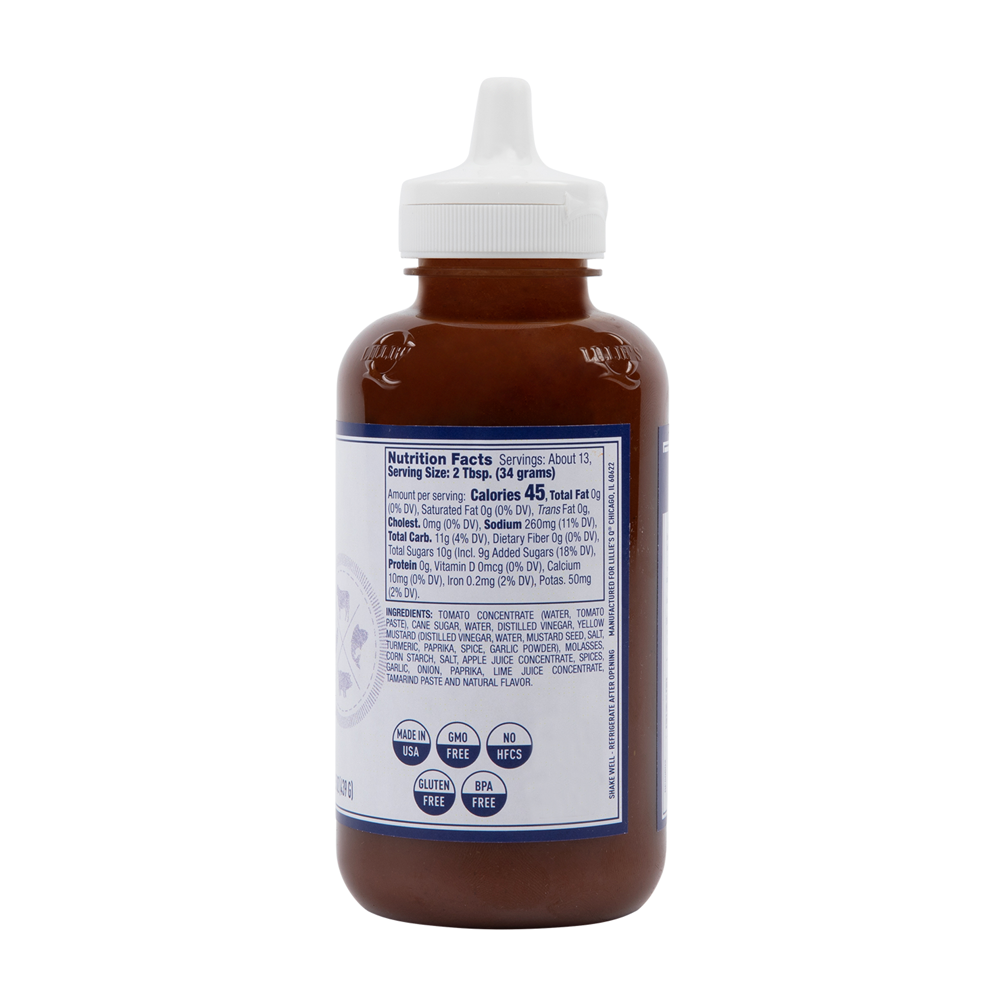 Lillie's Q - Wholesale BBQ Sauce - Lillie's Q Carolina Barbeque Sauce Case (6 / 15.5 oz) Squeeze Bottle2