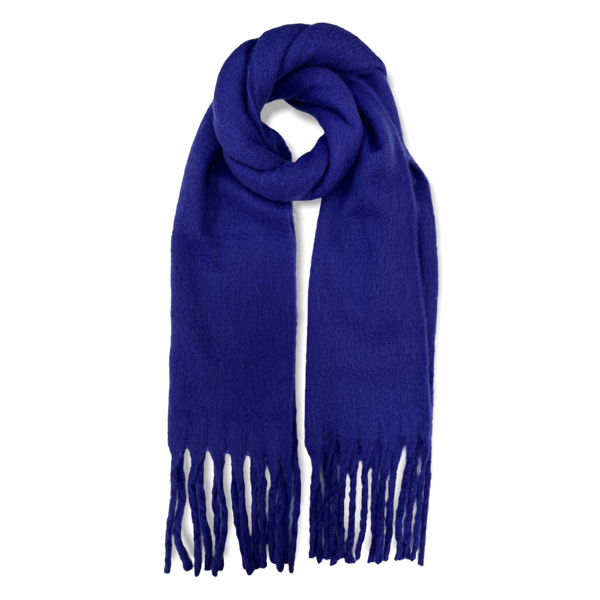 London Scarves - Wholesale Scarf - Women's - Plain chuncky fluffy scarf15