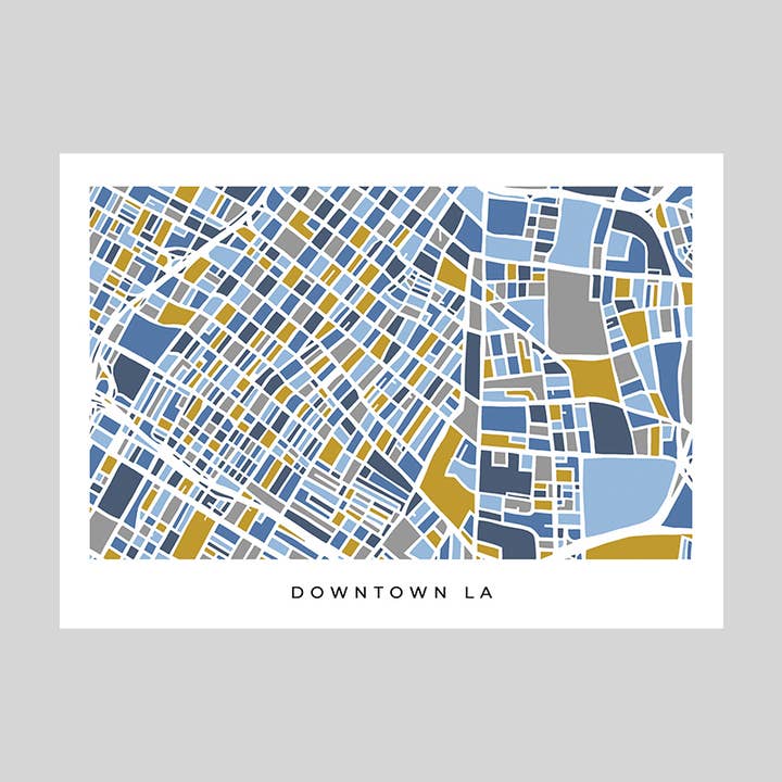 Faraway Places Paper - Wholesale Postcard Set - Los Angeles Neighborhood Print Postcards - Set of 1411