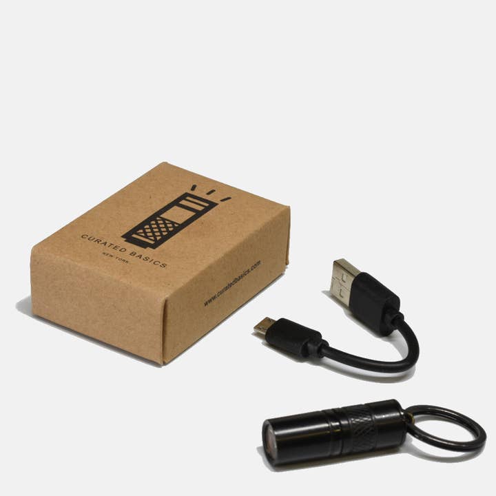 Curated Basics - Wholesale Flashlight - Rechargable Flashlight1
