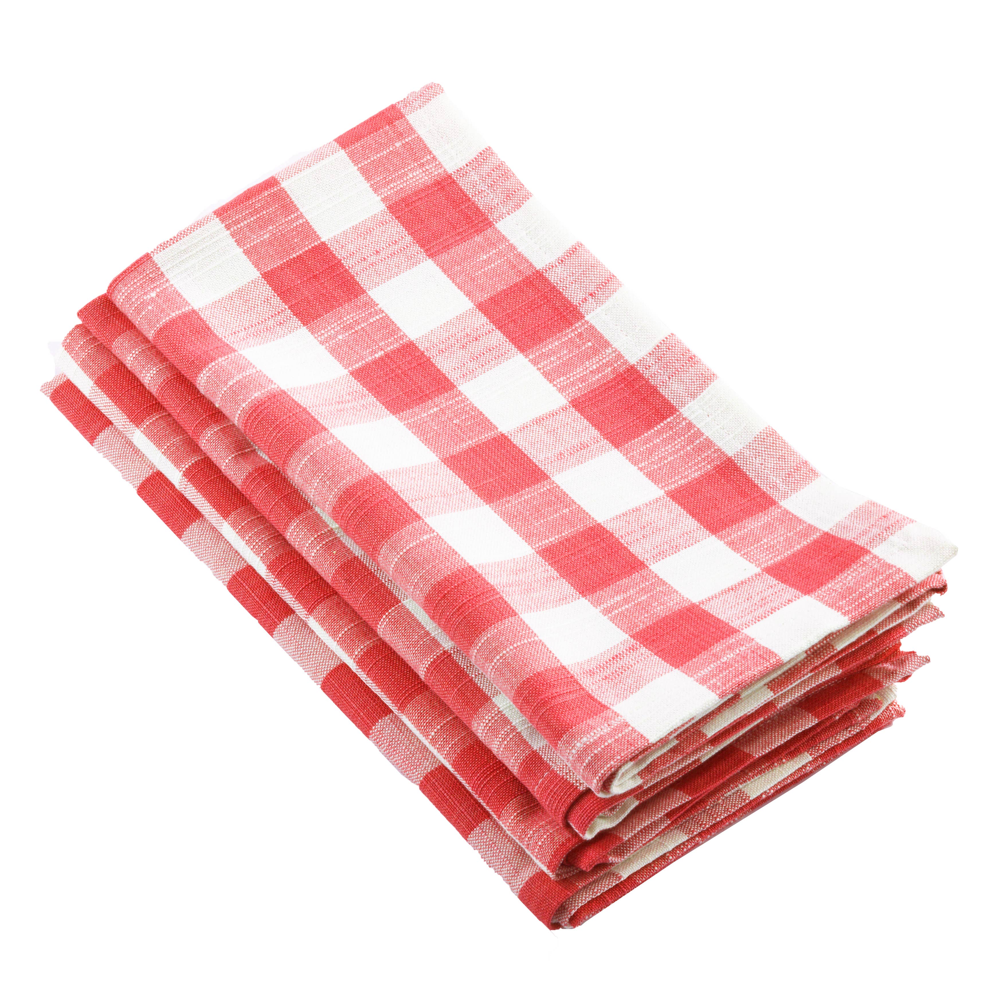 Fennco Styles - Vendita all'ingrosso Tovaglioli da tavola in stoffa - Tovagliolo da tavola in cotone a quadretti da 50,8 cm2