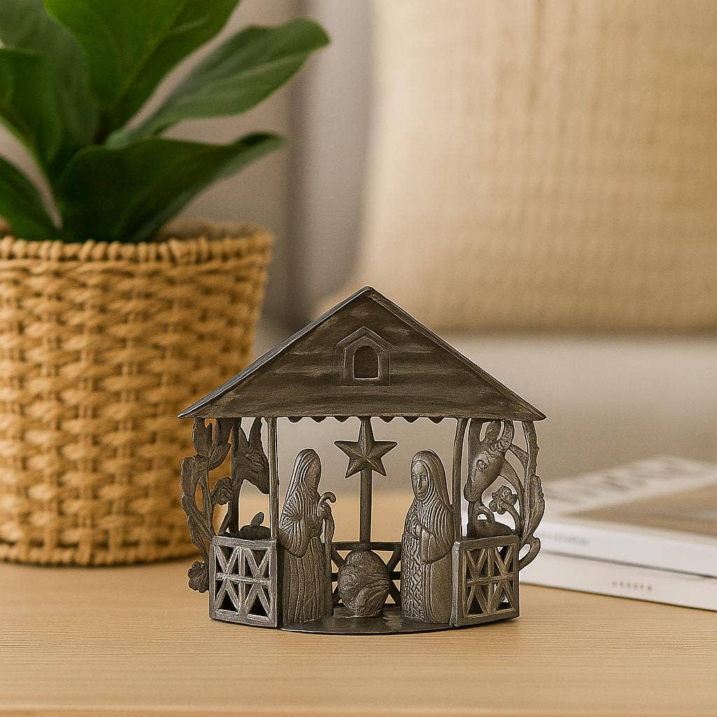 Beyond Borders - Wholesale Nativity Scene Decor - Large 3D Manger Scene3