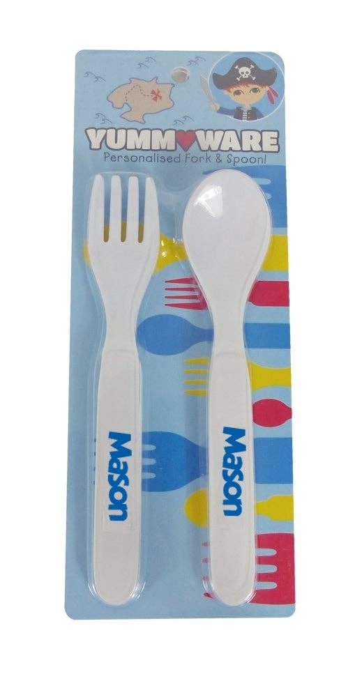 Instant Gifts International – Großhandel Besteckset – Kind & Baby – Melaminbesteck - Namen63