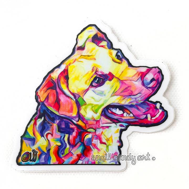 Sticker - Mixed Breed for wholesale by Snail Candy Arts