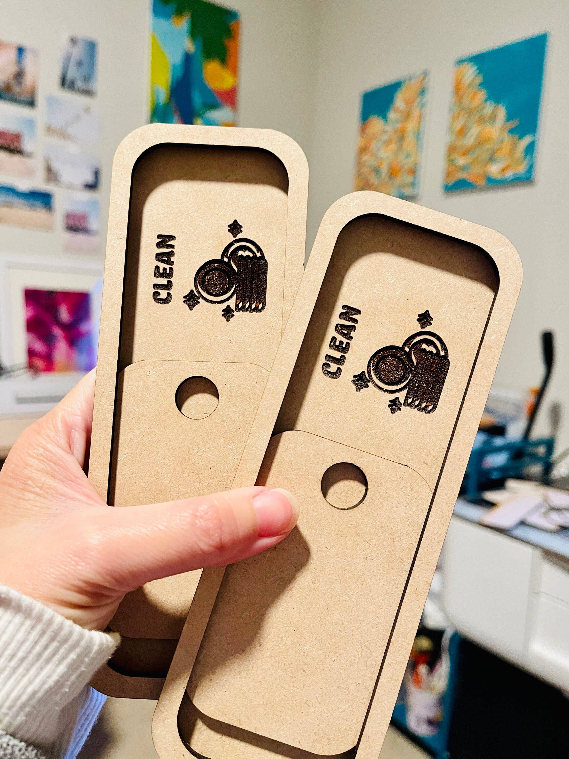 DANESSA - Wholesale Kitchen Storage/Organizer - Custom Wooden Dishwasher Sign4