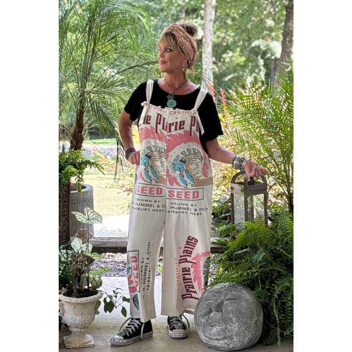 Jaded Gypsy - Wholesale Overalls - Women's - Market Fresh Overalls - Prairie0