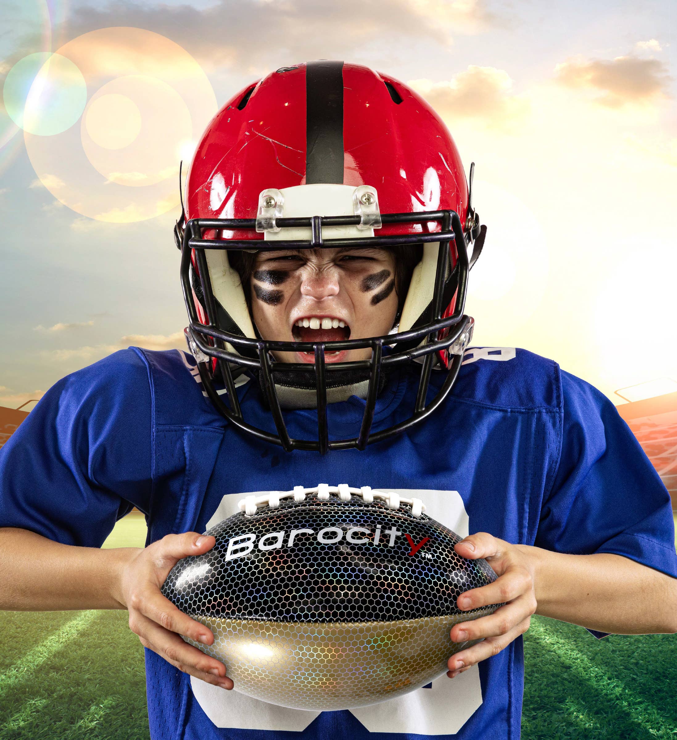 Cota Global – wholesale Sports ball – Football - Mix Silver, Black, & Gold Modern Pattern - Size 33