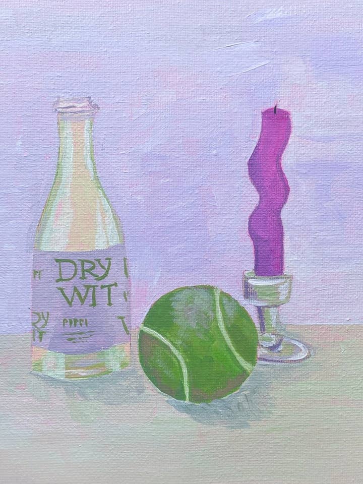 Pippi Wine (Print) for wholesale by okay leni