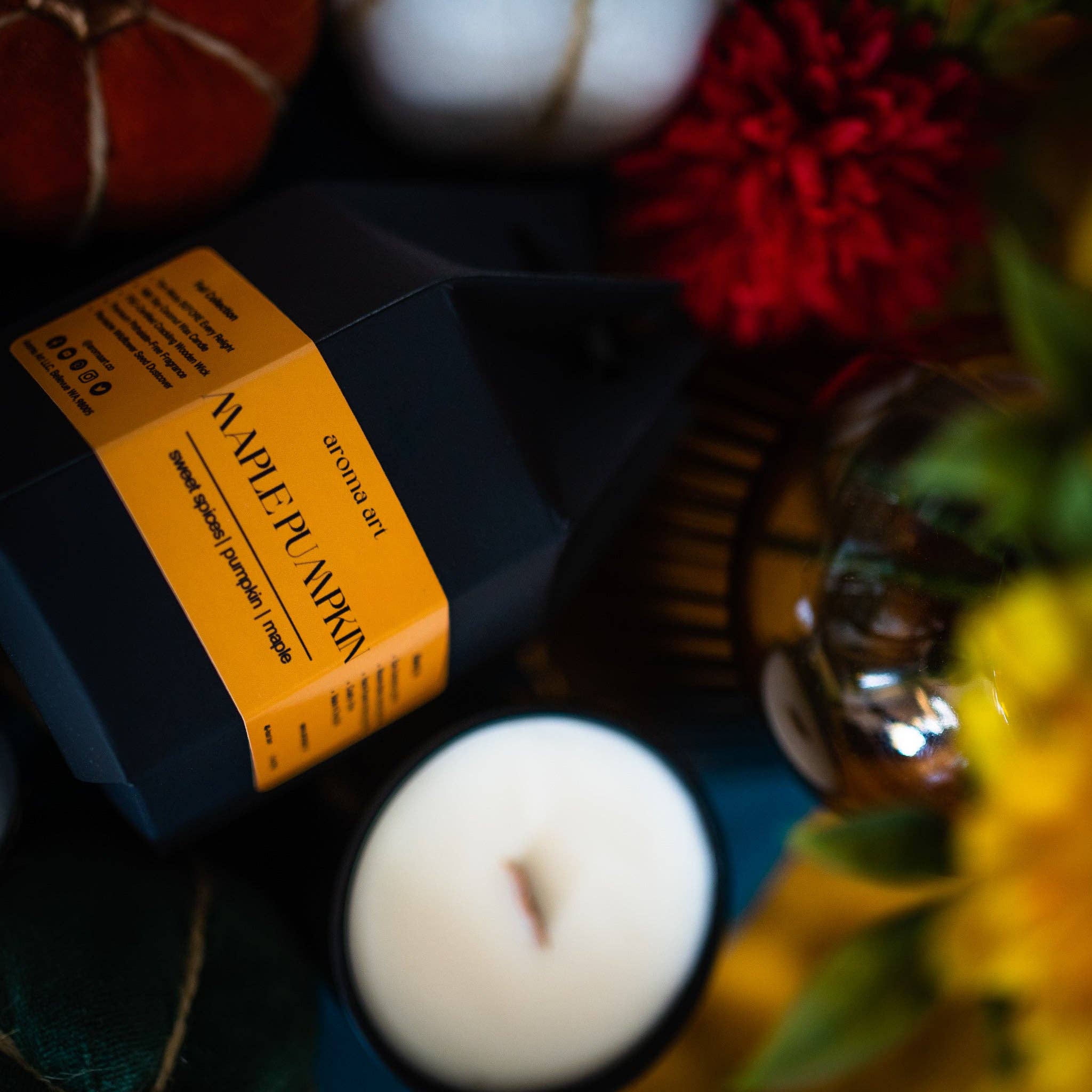 The Remontant - Wholesale Jar/Filled Candle - Maple Pumpkin| Sweet Spices ~ Pumpkin ~Maple | Wood Wick5