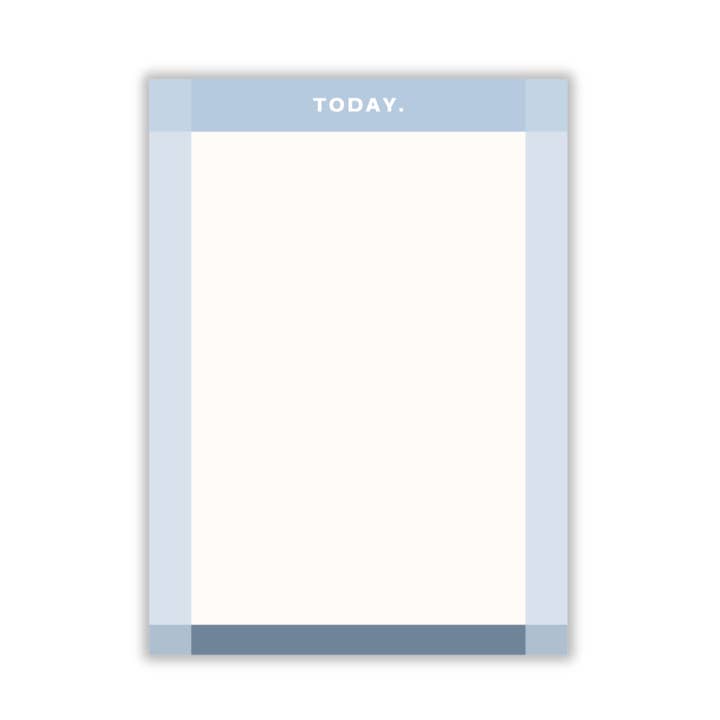 Blocco Note Elenco di Cose da Fare Blu per la vendita all'ingrosso da parte di Paper Giggles