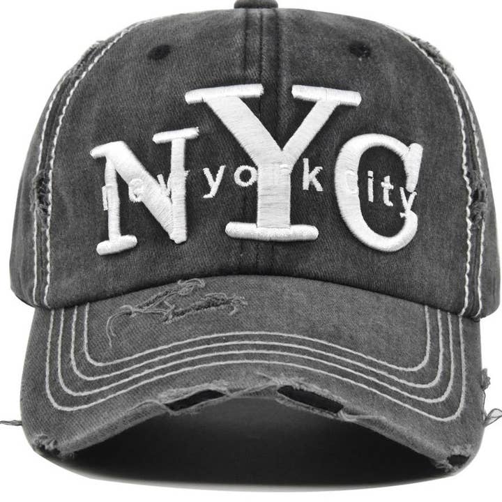 MKS America - Wholesale Baseball Cap - Women's - NYC embroidered cap4