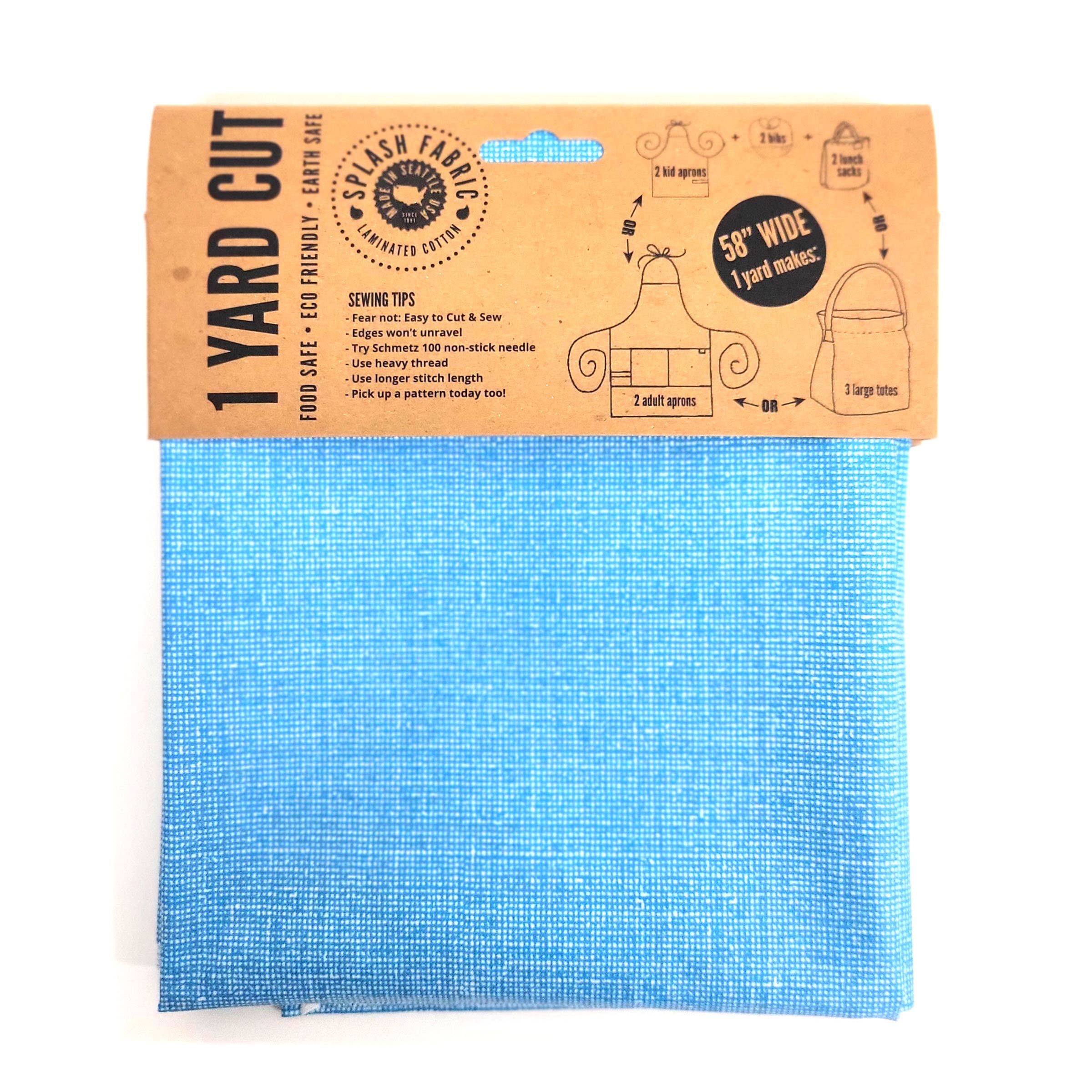 Splash Fabric - Vente Matériels de bricolage - Coupes de 1 yard en emballage2