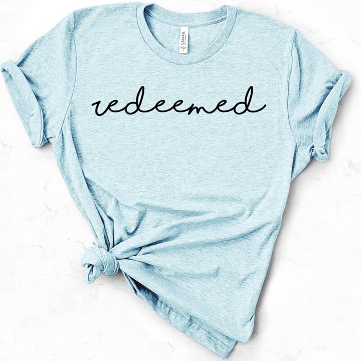 McCarty Branch Company - Wholesale Screen Printed T-Shirt - Women's - Redeemed Graphic Tee