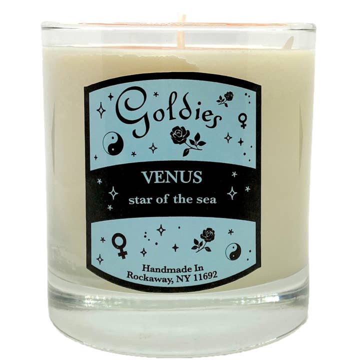 Venus | Coconut Wax | Amber | Spell Candle for wholesale by Goldie's Natural Beauty