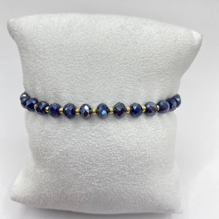 Kimbara Butik - Wholesale Beaded Bracelet - Blueblack Bracelet7