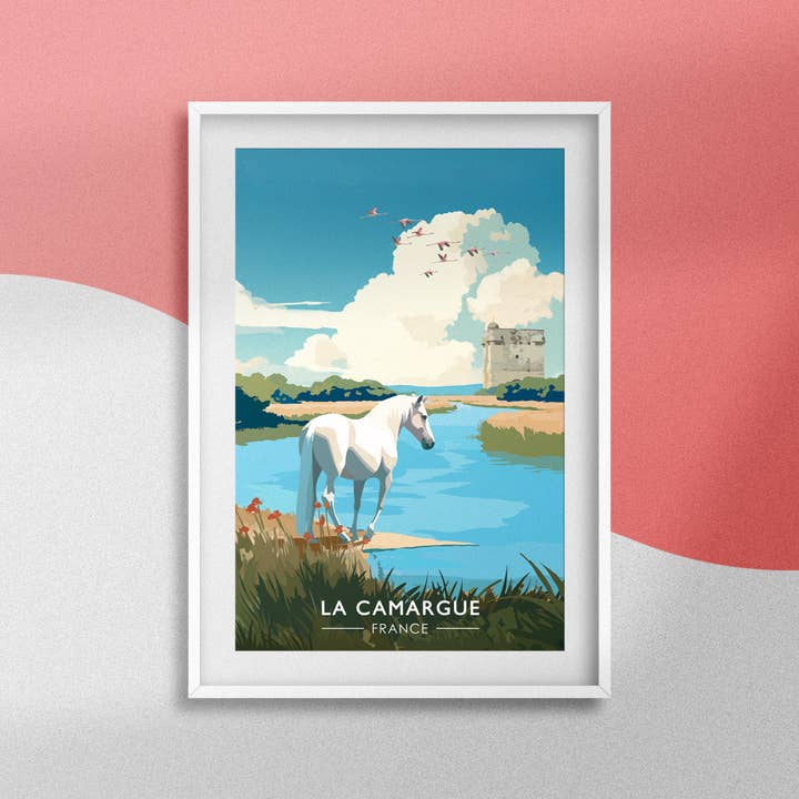 Artcamia - Wholesale Poster - Camargue - Travel poster5