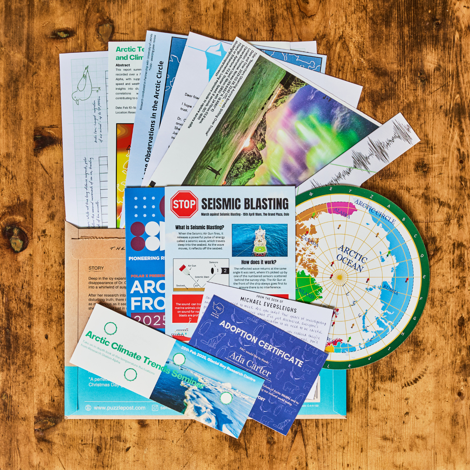 Puzzle Post Games - Wholesale Board Game - NEW Escape/Puzzle Game | Board game | The Disappearance 3