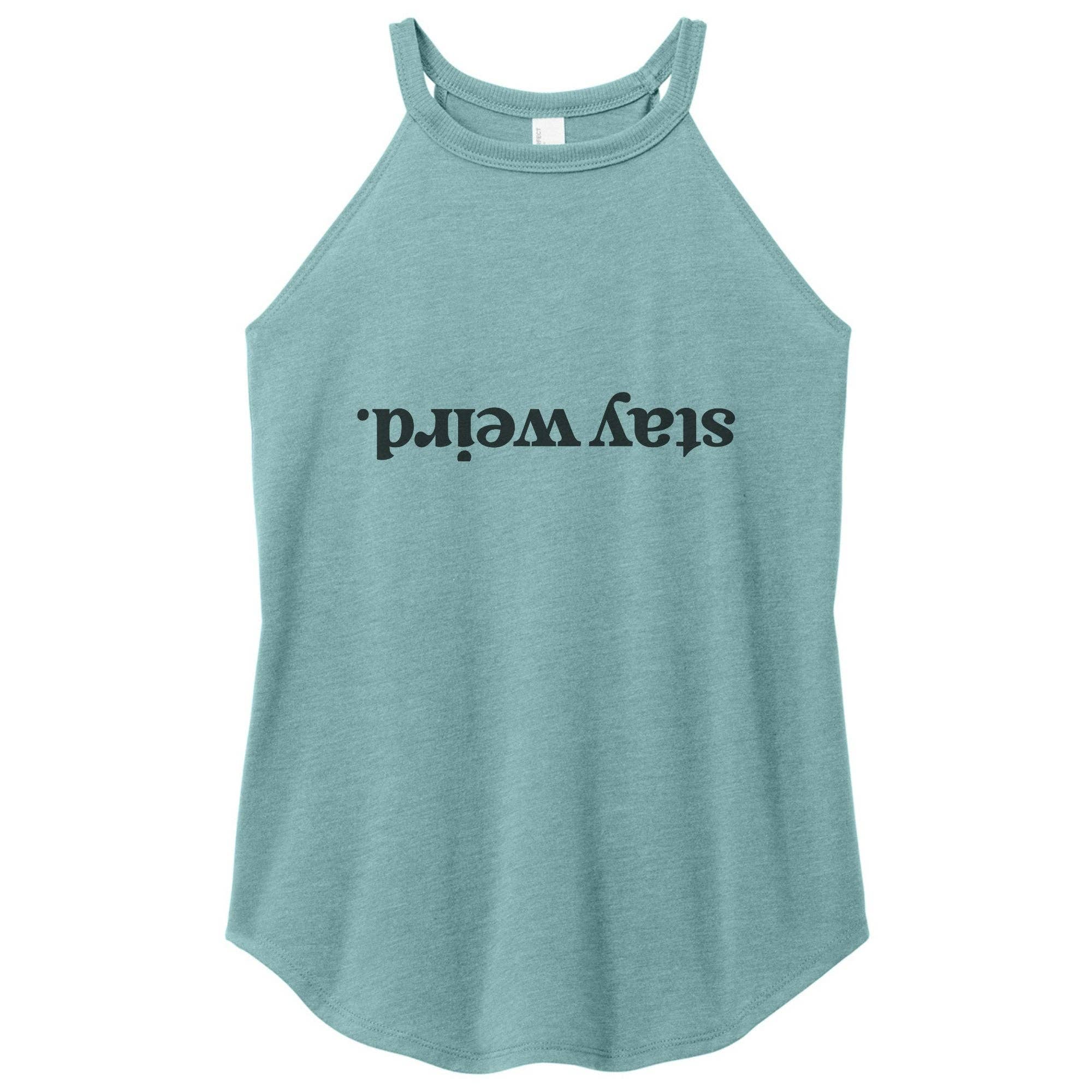 Trendznmore - Modern Graphic Apparel - Wholesale Tank Top - Women's - Stay Weird Funny Rocker Tank5