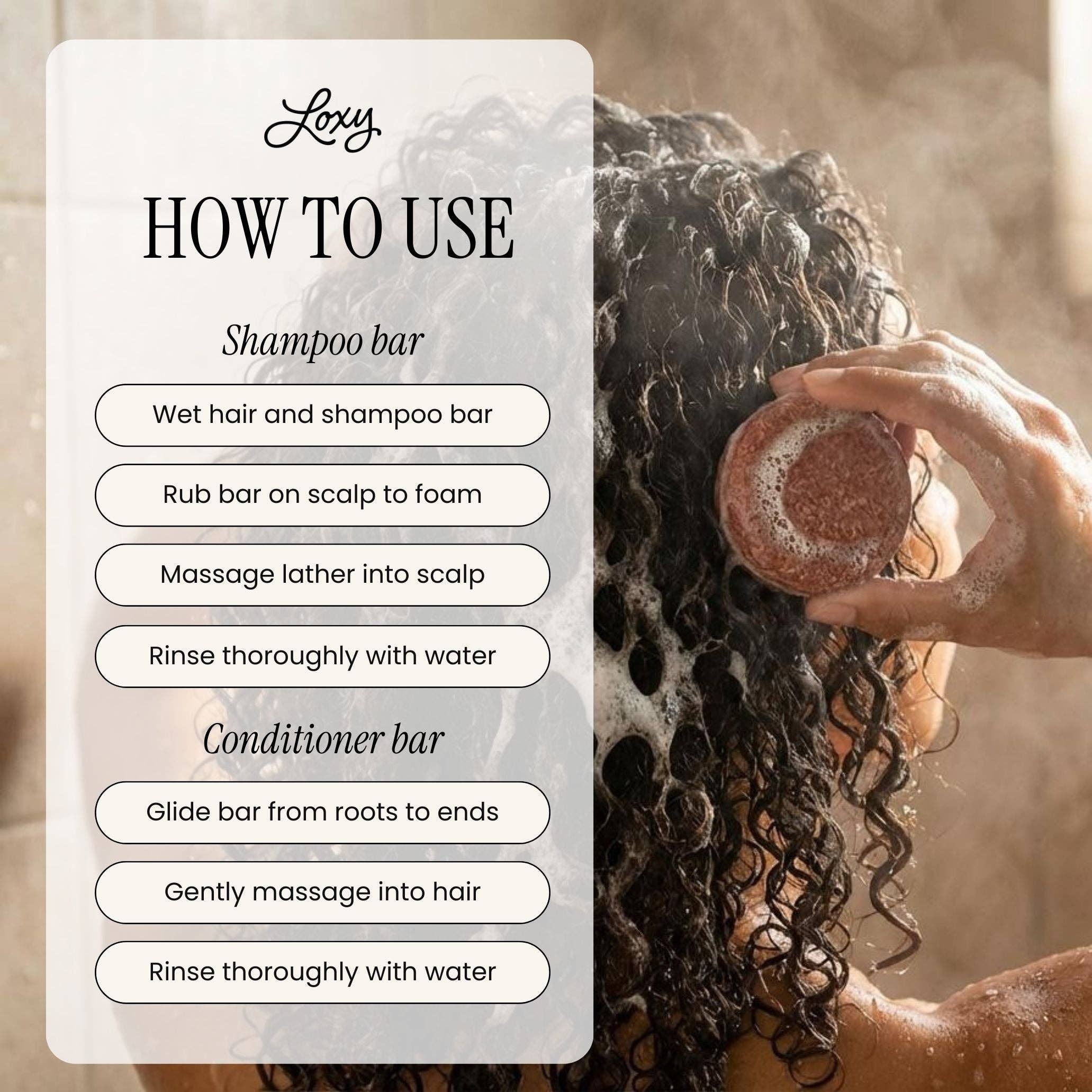 Loxy - Wholesale Shampoo Puck/Solid Shampoo - RELAX: Shampoo Bar for dry, frizzy or curly hair with Argan Oil & Oatmeal4