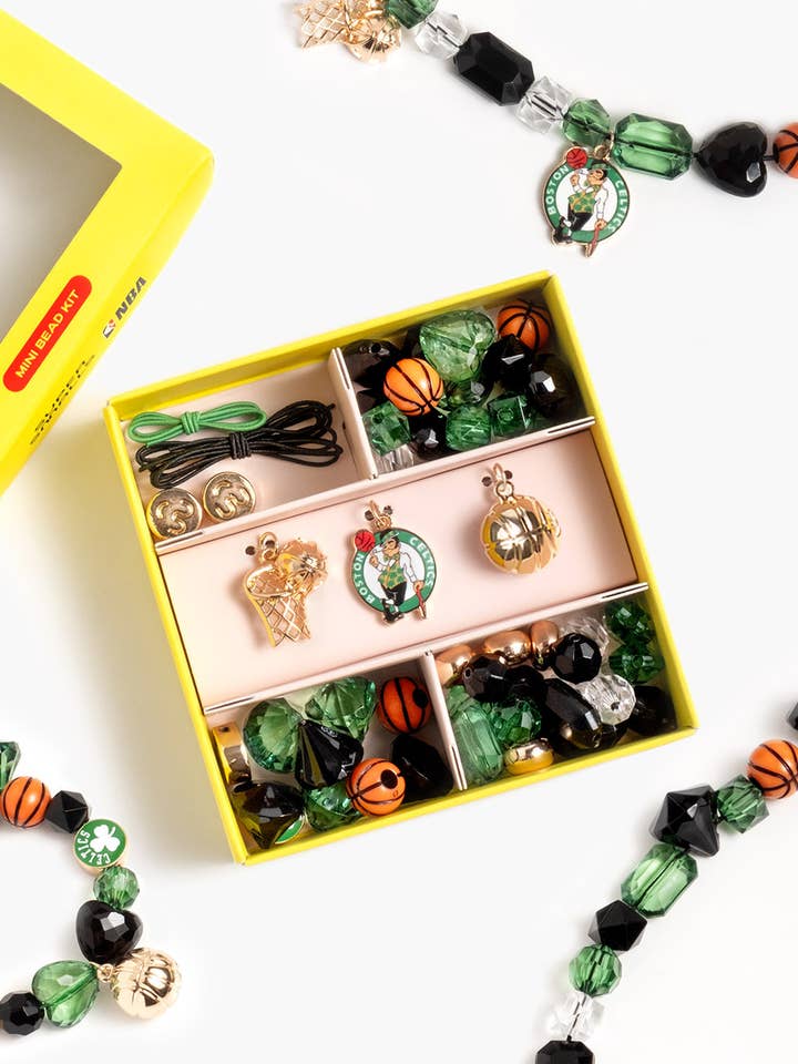 Boston Celtics Mini Bead Kit for wholesale by Super Smalls