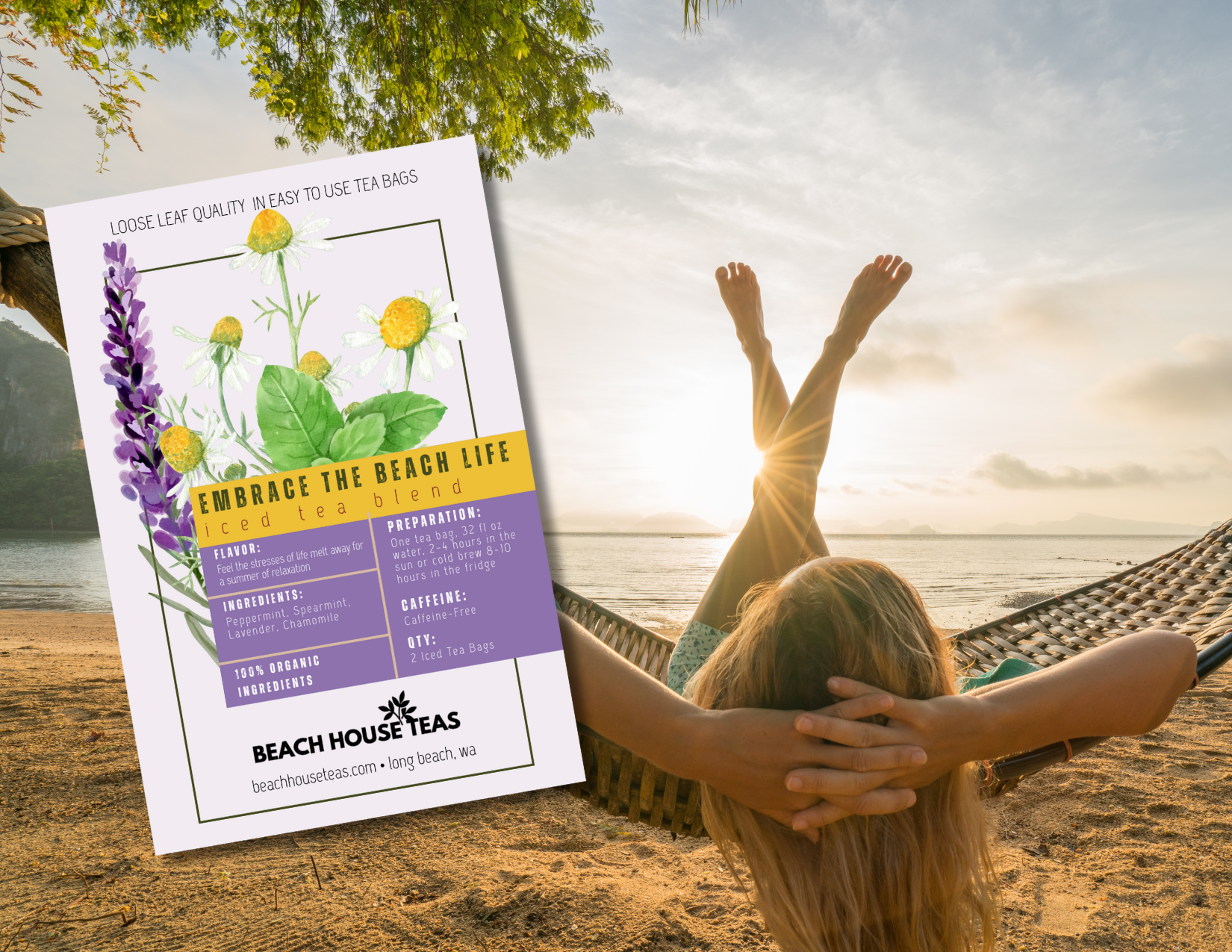 Beach House Teas - Venta al por mayor Té helado - Paquetes de Té Helado para Llevar18