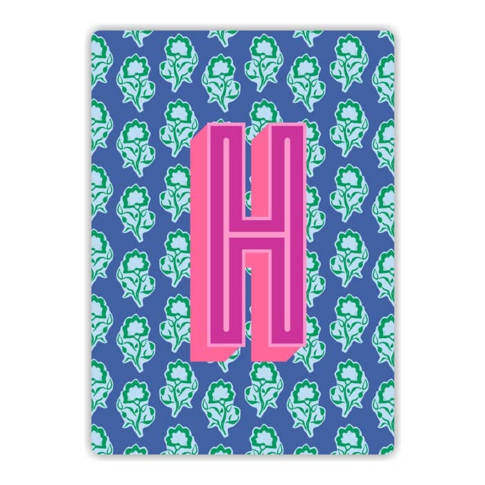 Flora Maya Cards | Playing Cards | Monogrammed Deck Of Cards for wholesale by Clairebella Personalized Gifts & Pillows