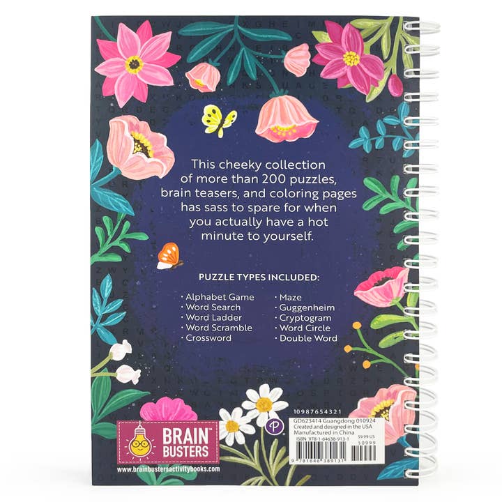Cottage Door Press - Wholesale Puzzle - Adult - Bad*ss Mother Puzzle: Puzzles, mazes, crosswords, word games