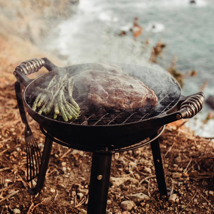 Barebones - Wholesale Outdoor Grill Tools - All-In-One Cast Iron Grill11