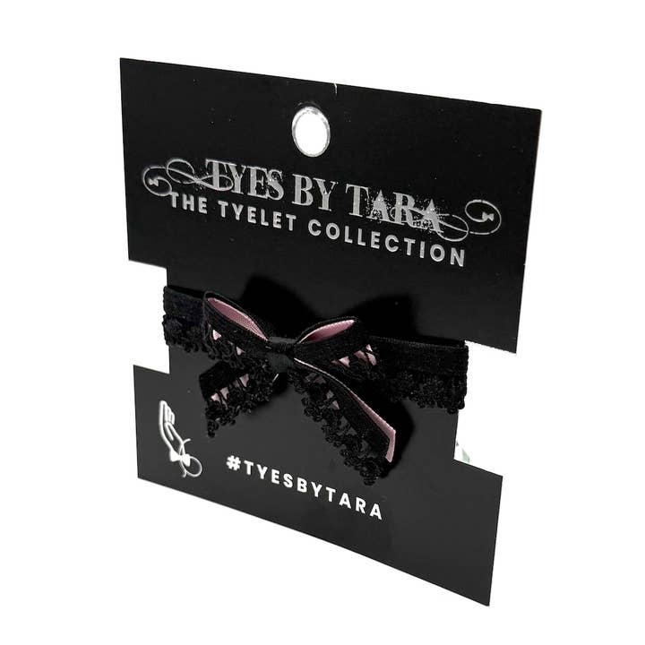 Belle Tyelet™ | Black Bow Bracelet for wholesale by Tyes By Tara