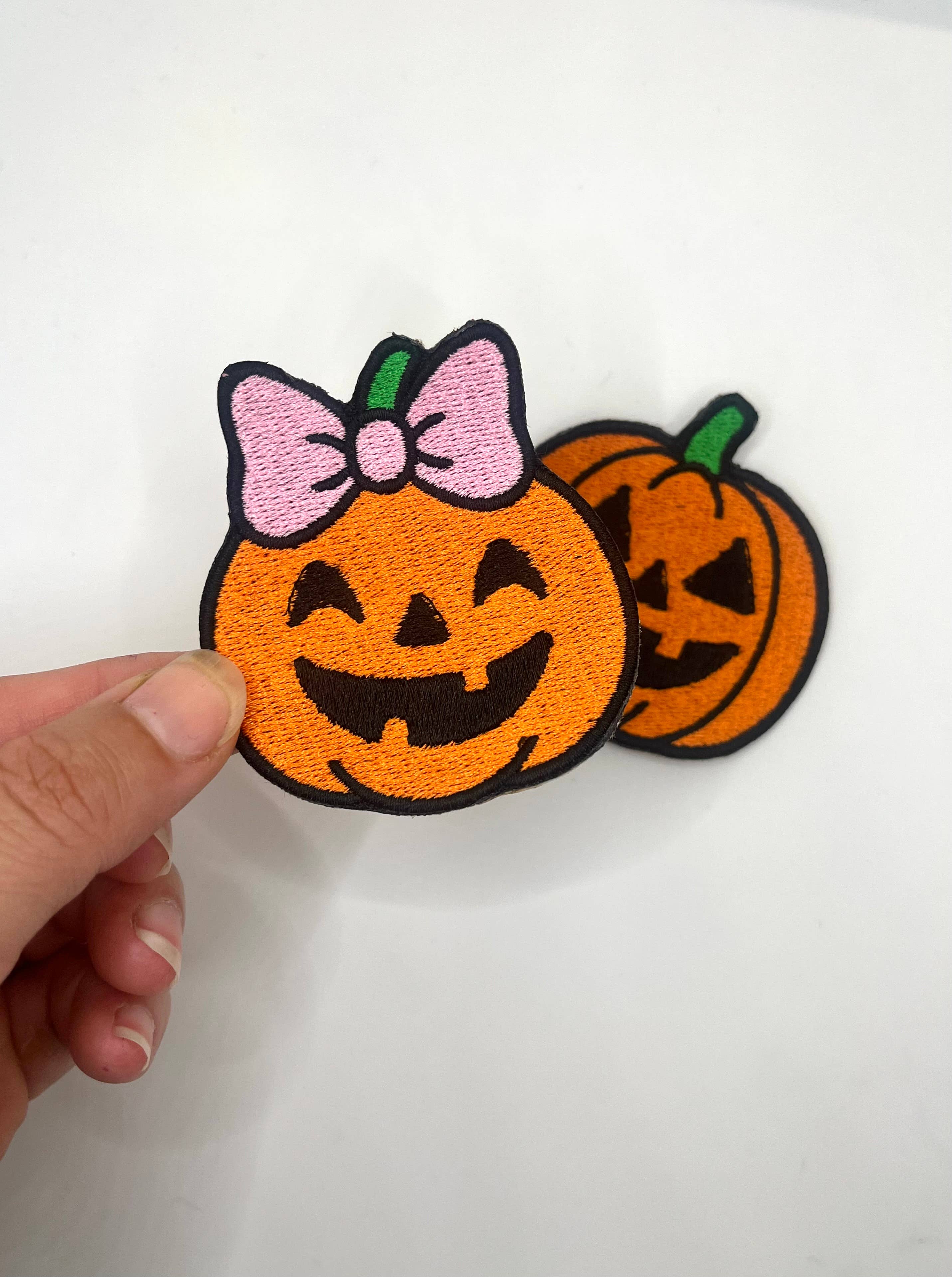 Fit Stitch Gear - Wholesale Patch - Jack O' Lantern Embroidered Patches, Halloween2