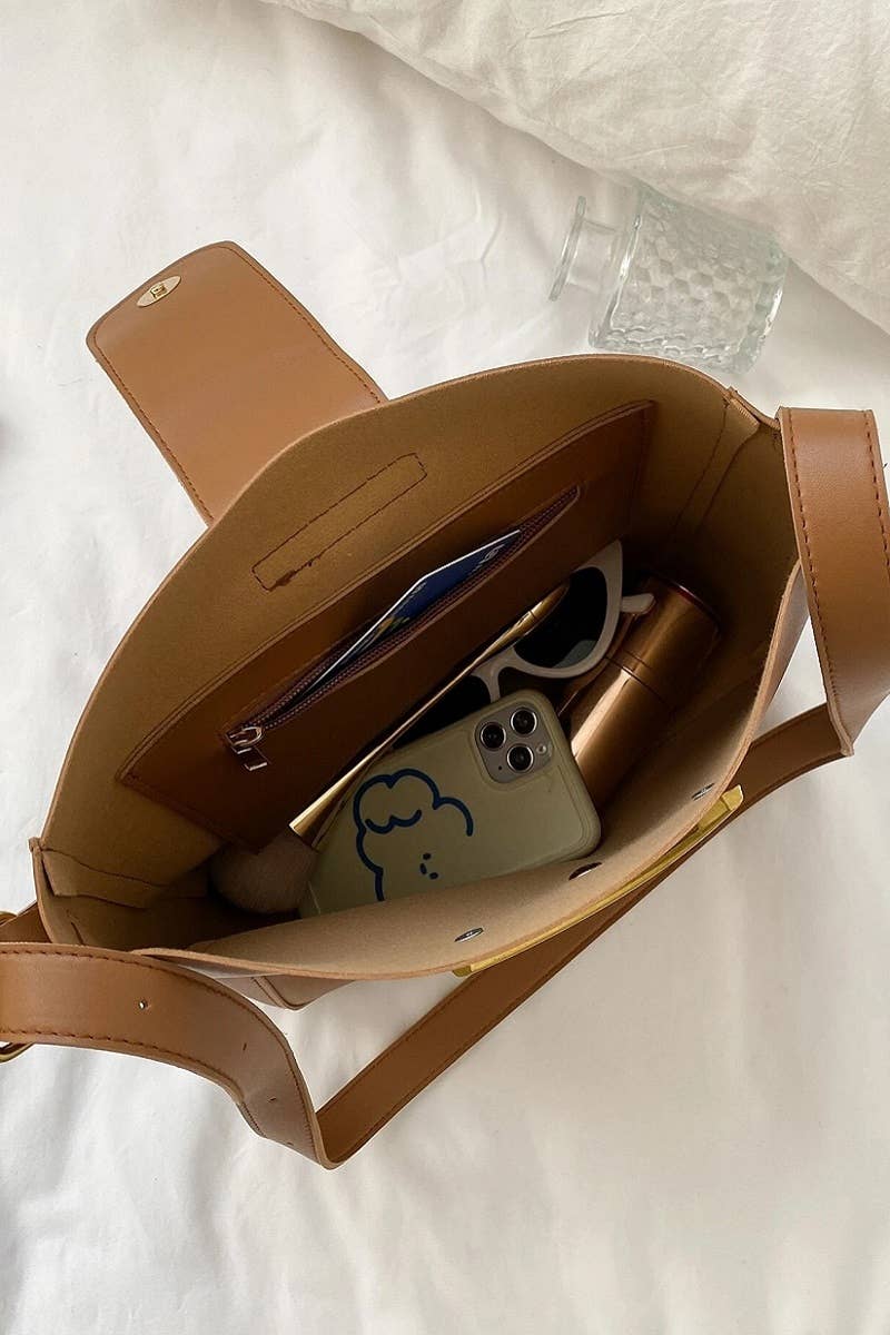 42POPS – Engroshandel Skuldertaske – til kvinder – ,,,,,....SI-26448 Crossbody Skulder Bucket Messenger Taske3