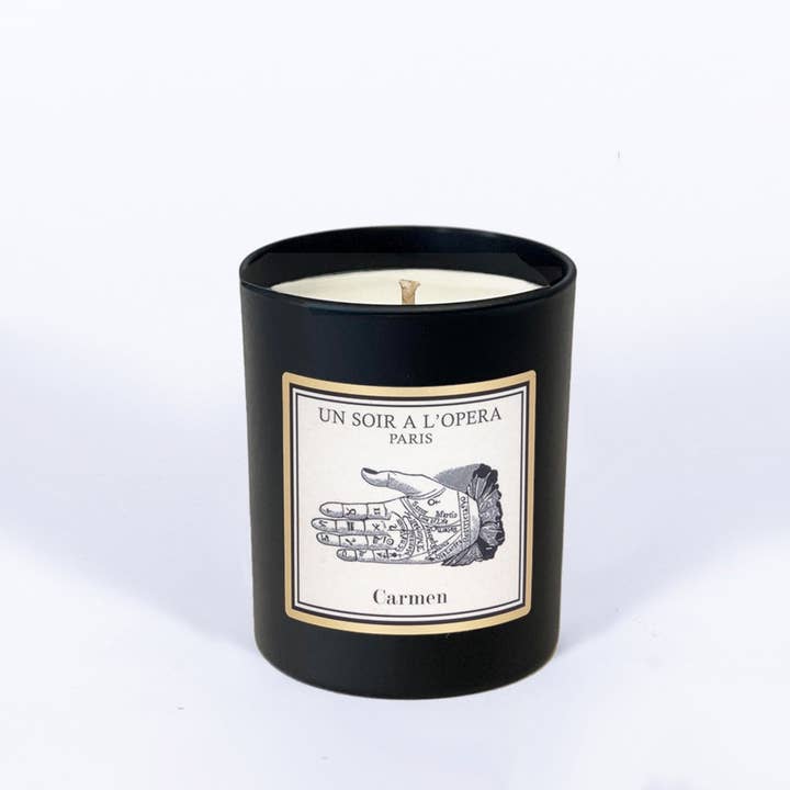 Natural scented candle Carmen Made in France for wholesale by Un Soir A L'Opéra - Wholesale