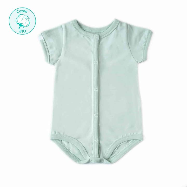 Organic body “Cocotte” water green for wholesale by PAPA m'habille