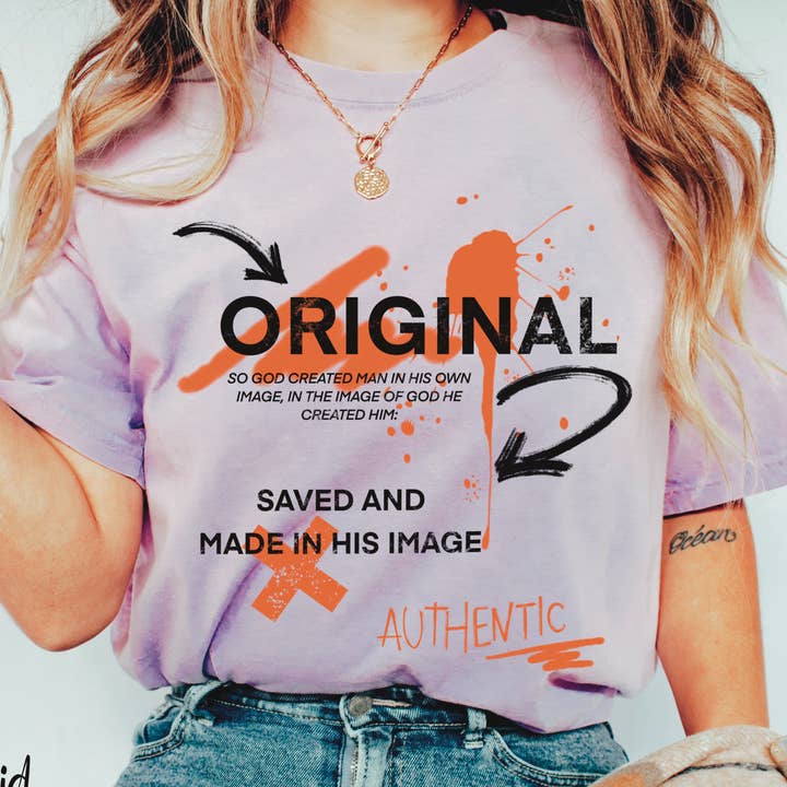 jenni lynn - Wholesale Screen Printed T-Shirt - Women's - Christian Original tshirt, tween teen apparel, verse
