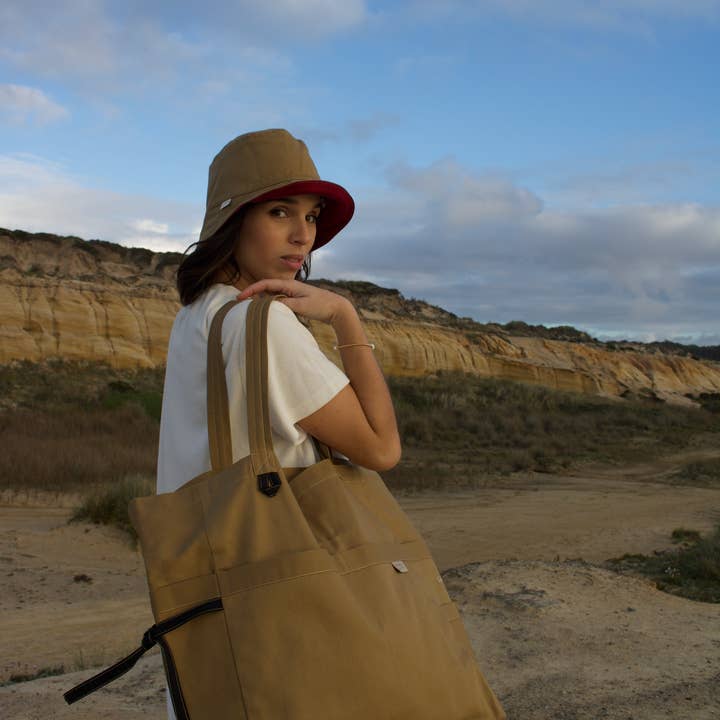 CARIMBO.concept - Wholesale Tote Bag - Women's - MARGARIDA BAG GOLDEN 100% COTTON